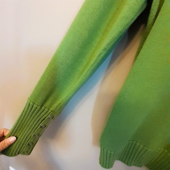 COMFY 100% COTTON Olive green warm ESPIRIT de CORP Sz M - XL VGUC - Picture 5 of 7